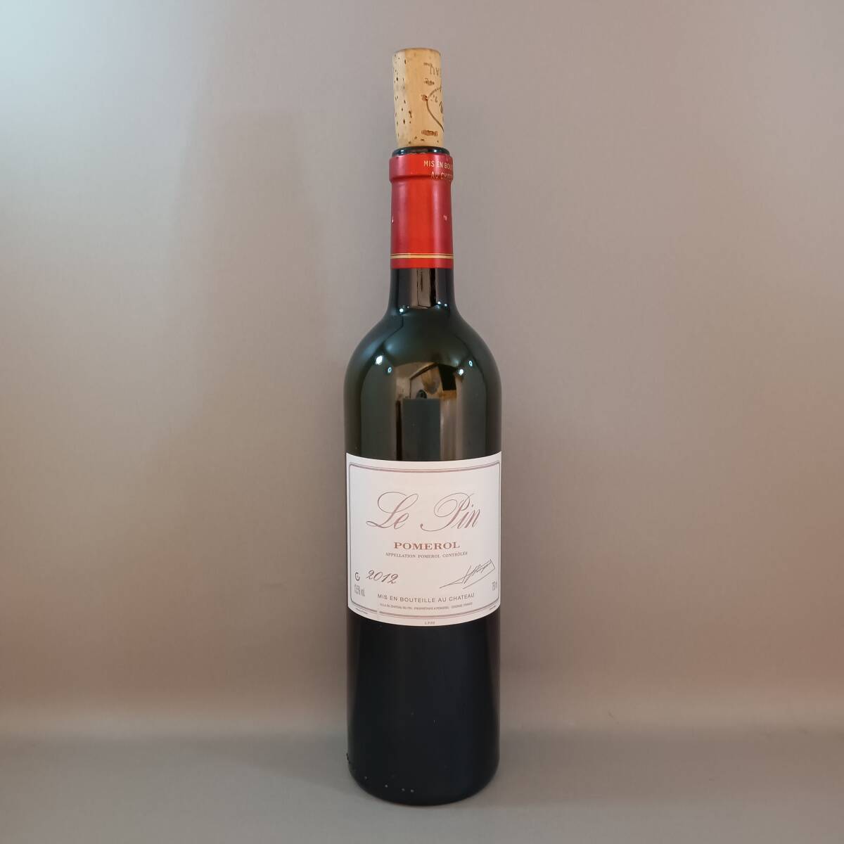 Le Pin Pomerol 2012 赤ワイン 750ml(空瓶) Le Pin Pomerol 2012 赤ワイン 750ml(空瓶) ◇Chateau Le Pin