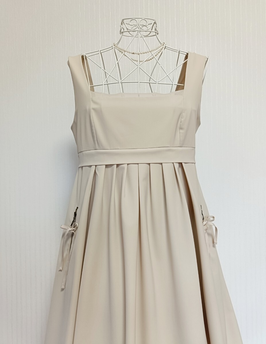 ☆【即決送料無料】フォクシーニューヨークワンピースベージュ希少42☆