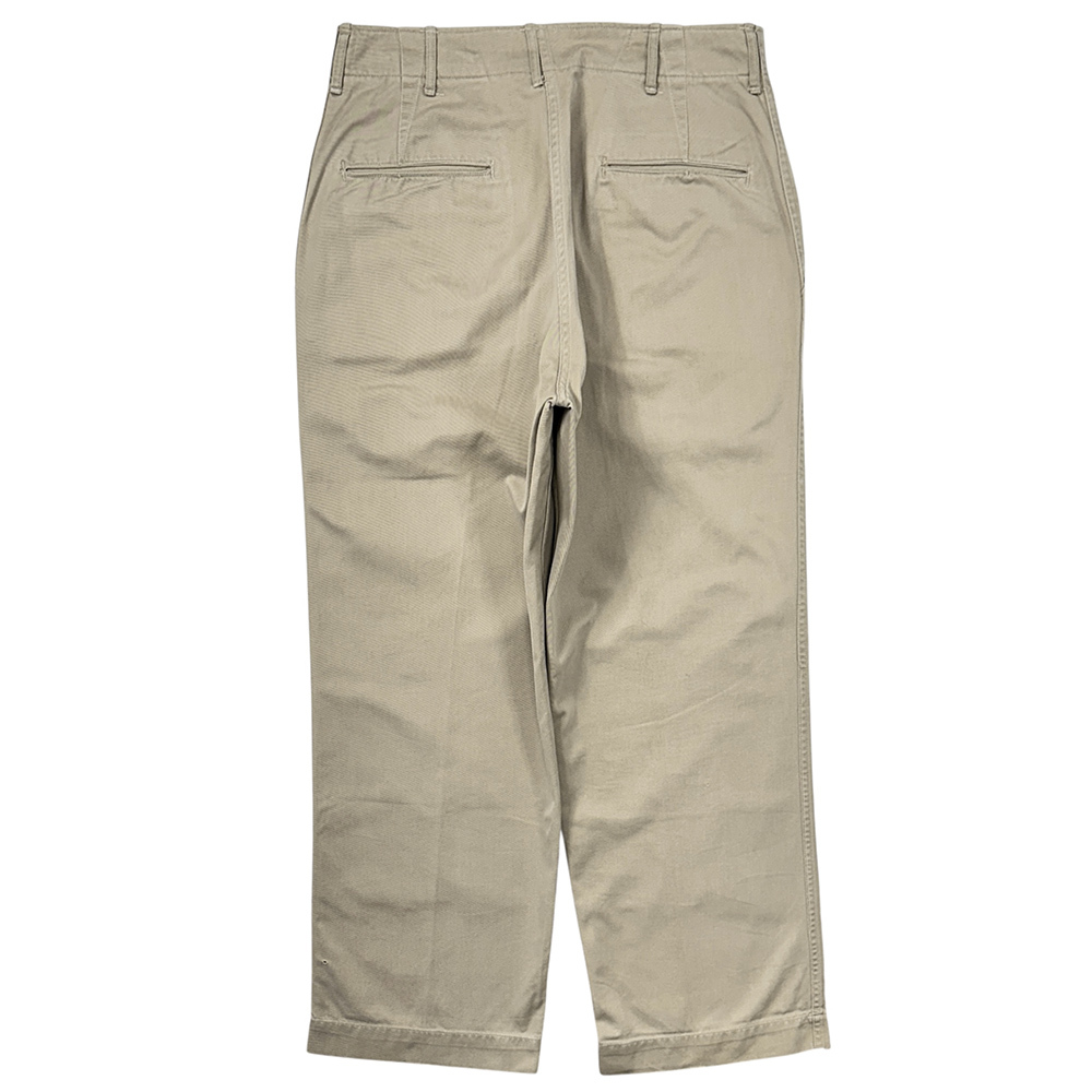 40s ビンテージ US ARMY M-41 カーキ 米軍 実物 アーミー メタル チノ