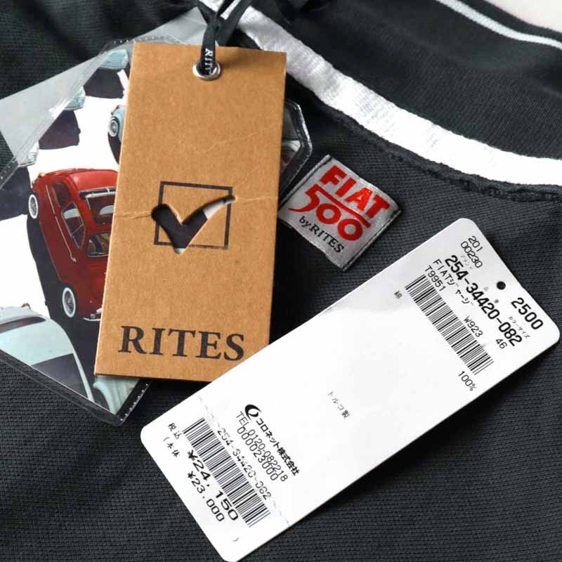 FIAT 500(フィアット 500) / コットン鹿の子半袖ポロシャツ(T9951) [fia029342-46]_画像6