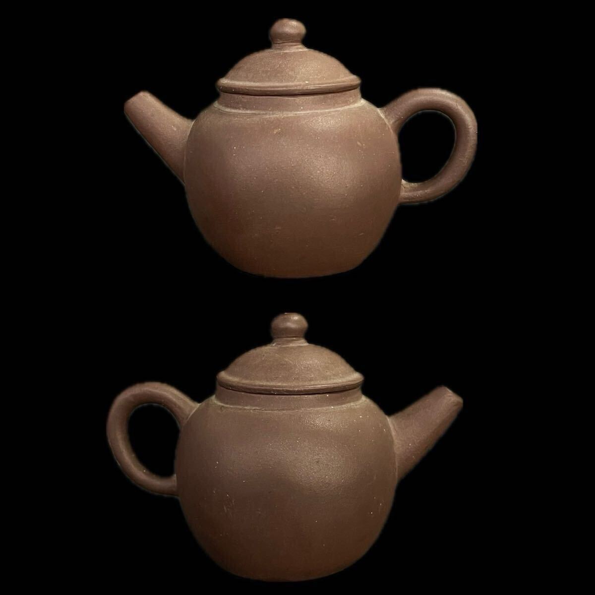 中国 宜興 朱泥宝瓶 茶器 蔵出し/骨董/時代物 唐物 孟臣 朱泥 急須 紫砂 紫泥 茶壷 茶器 中国宜興 中国古玩