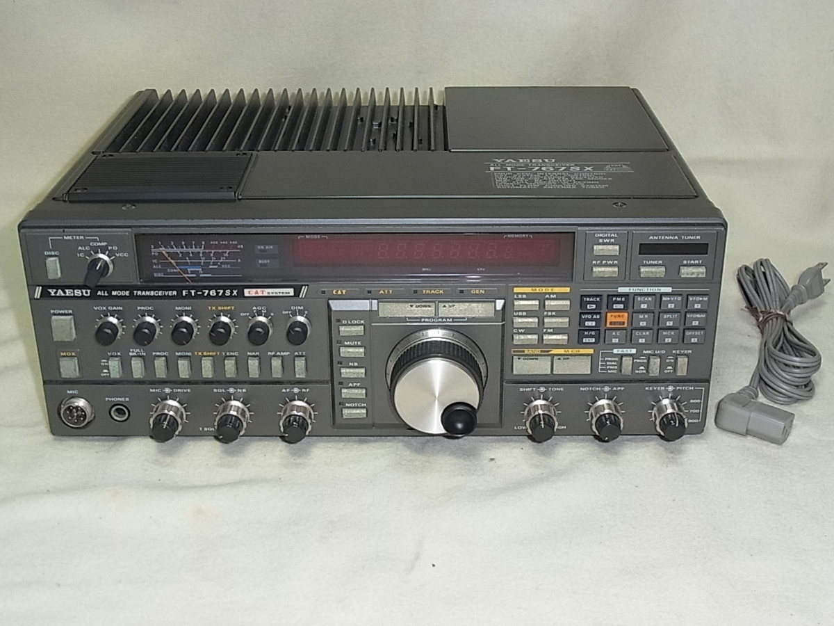 YAESU 八重洲 FT-767SX YAESU ヤエス FT-767SX HF-430MHz オールモード 10W機 CW