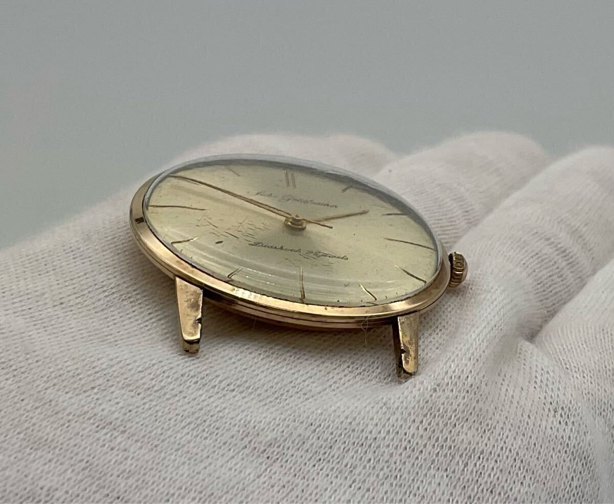 k*n様 稼働品 セイコー 24石 GOLD FILLED 手巻き メンズ腕時計 19 ジャンク 稼働品 SEIKO セイコー 15008 Seiko Goldfeather