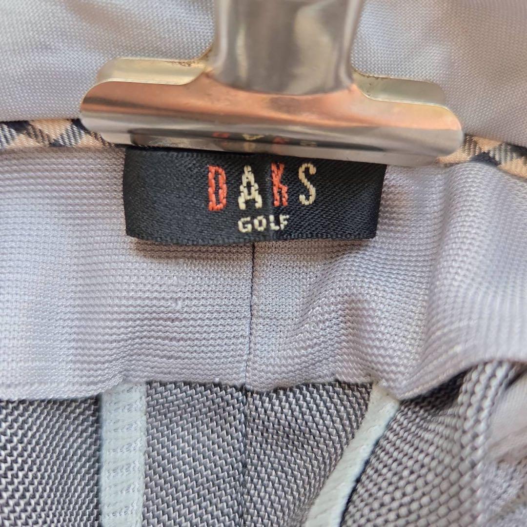 良品ダックス DAKS GOLF ウール混 スラックス w85 グレー ゴルフ_画像5