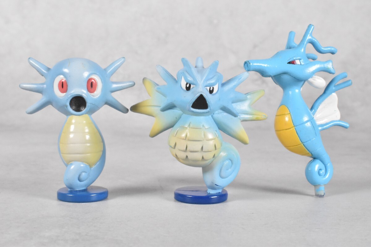 【箱なし】タッツー シードラ キングドラ 初期 ポケモン 金銀 モンコレ ポケットモンスター モンスターコレクション タッツー シードラ