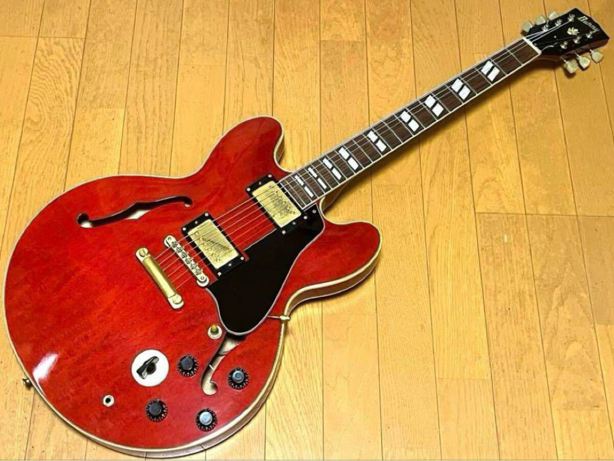 ★超激レア高級仕様BURNY ES-345モデル バリトンスイッチ SKBケース ☆超激レア高級仕様BURNY ES-345モデル バリトンスイッチ SKB