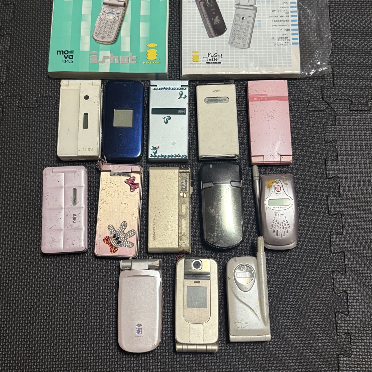 【ジャンク・部品どり】ガラケー&スマホまとめ売り ジャンク品】 ガラケー まとめ売り 13点セット 動作未確認 部品