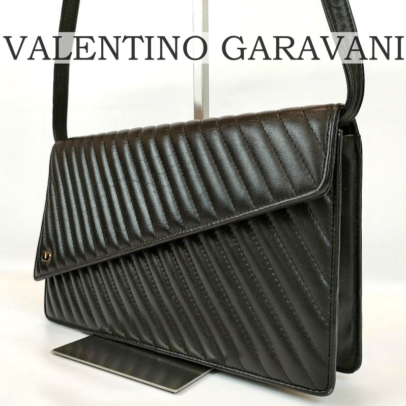 【良品】VALENTINO GARAVANI ショルダーバッグ 2way 茶色 良品 VALENTINO GARAVANI ヴァレンティノ ガラヴァーニ