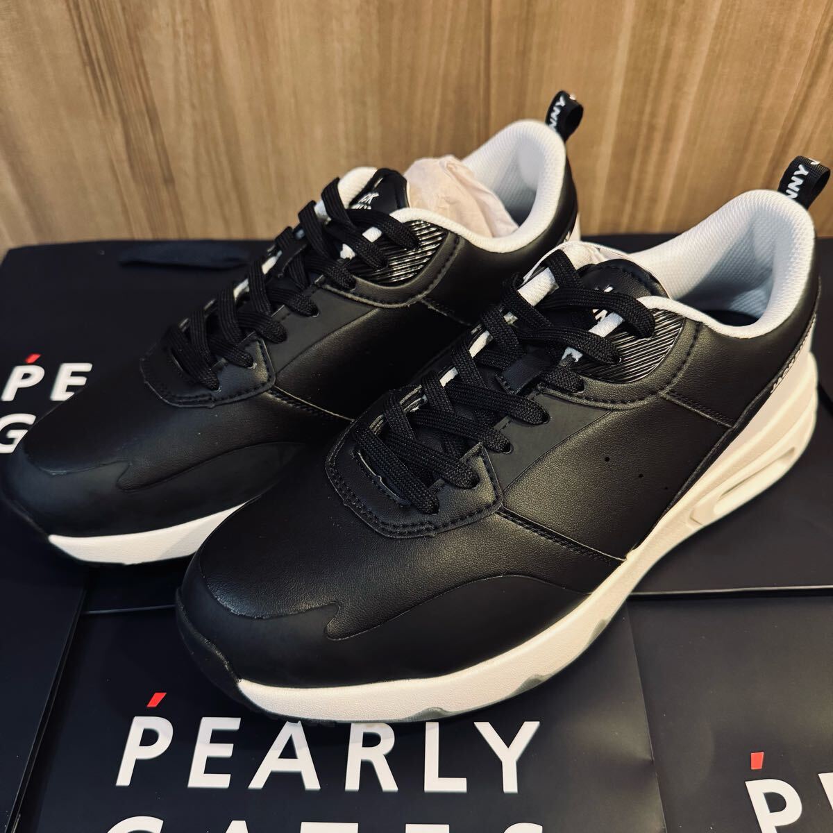 ☆新品未使用/JACK BUNNY/ゴルフシューズ/27cm/メンズ/ブラック