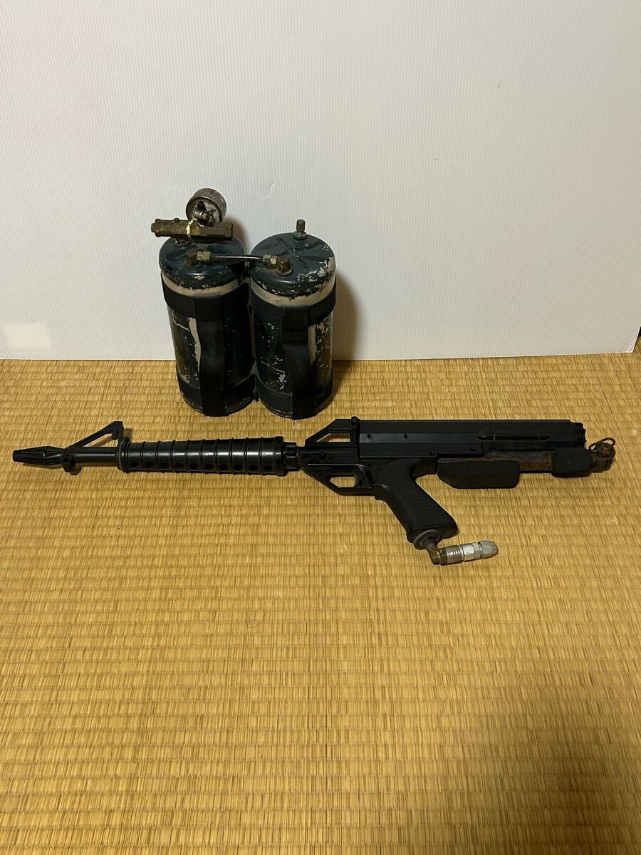 Yahoo!オークション - MGC CALICO M-1000 25BB エアタンク付けます エ...