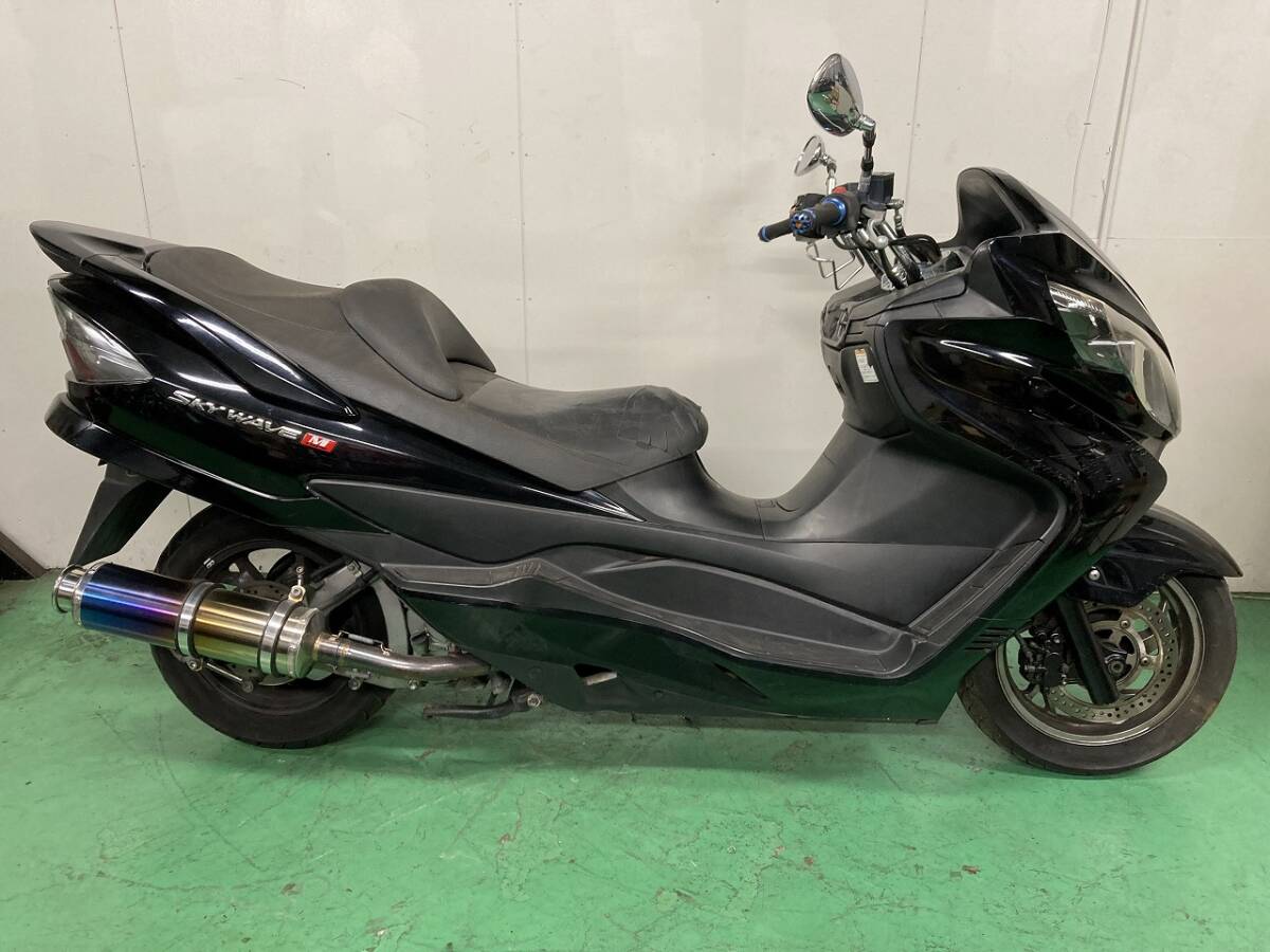 スカイウェイブ 250 タイプM (CJ45A ナンバー付)