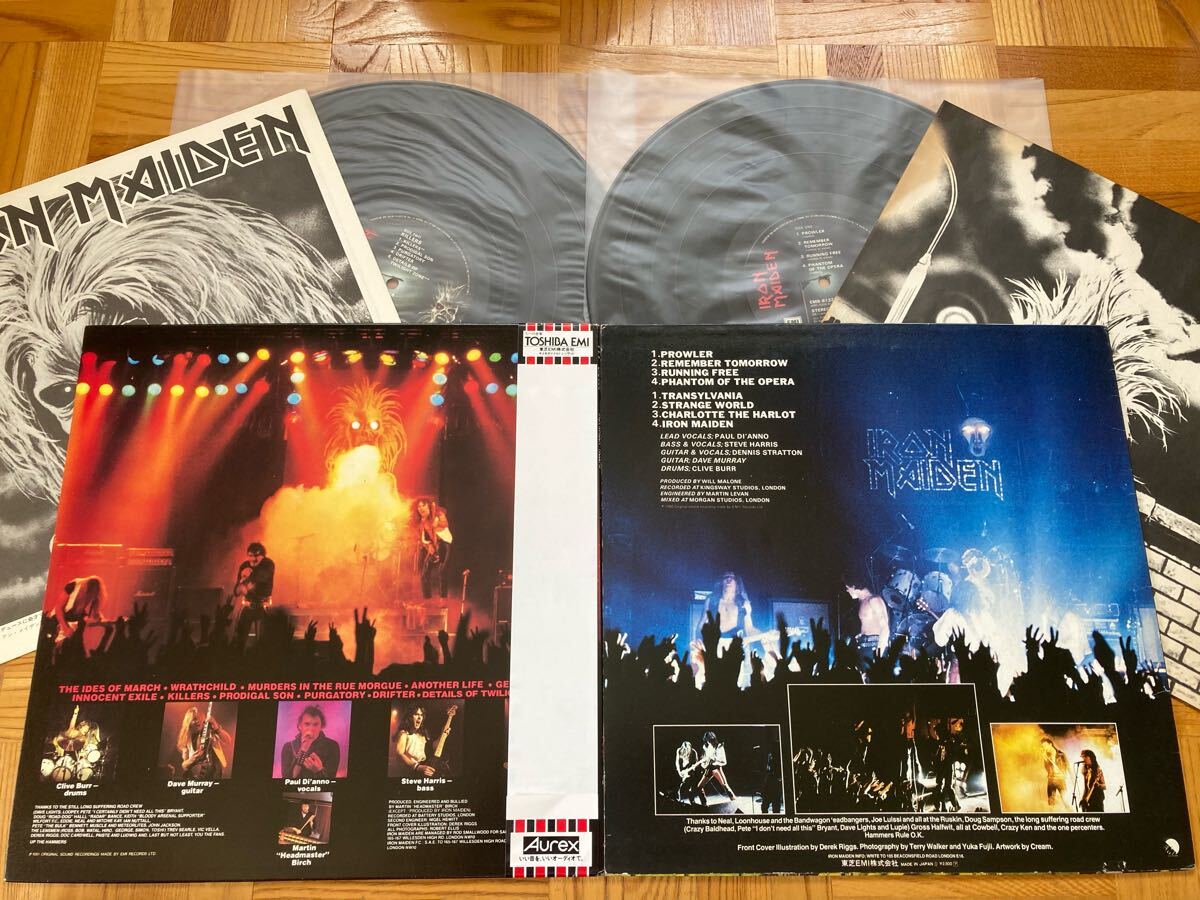 国内盤】LP アイアン・メイデン / キラーズ 鋼鉄の処女 パワー