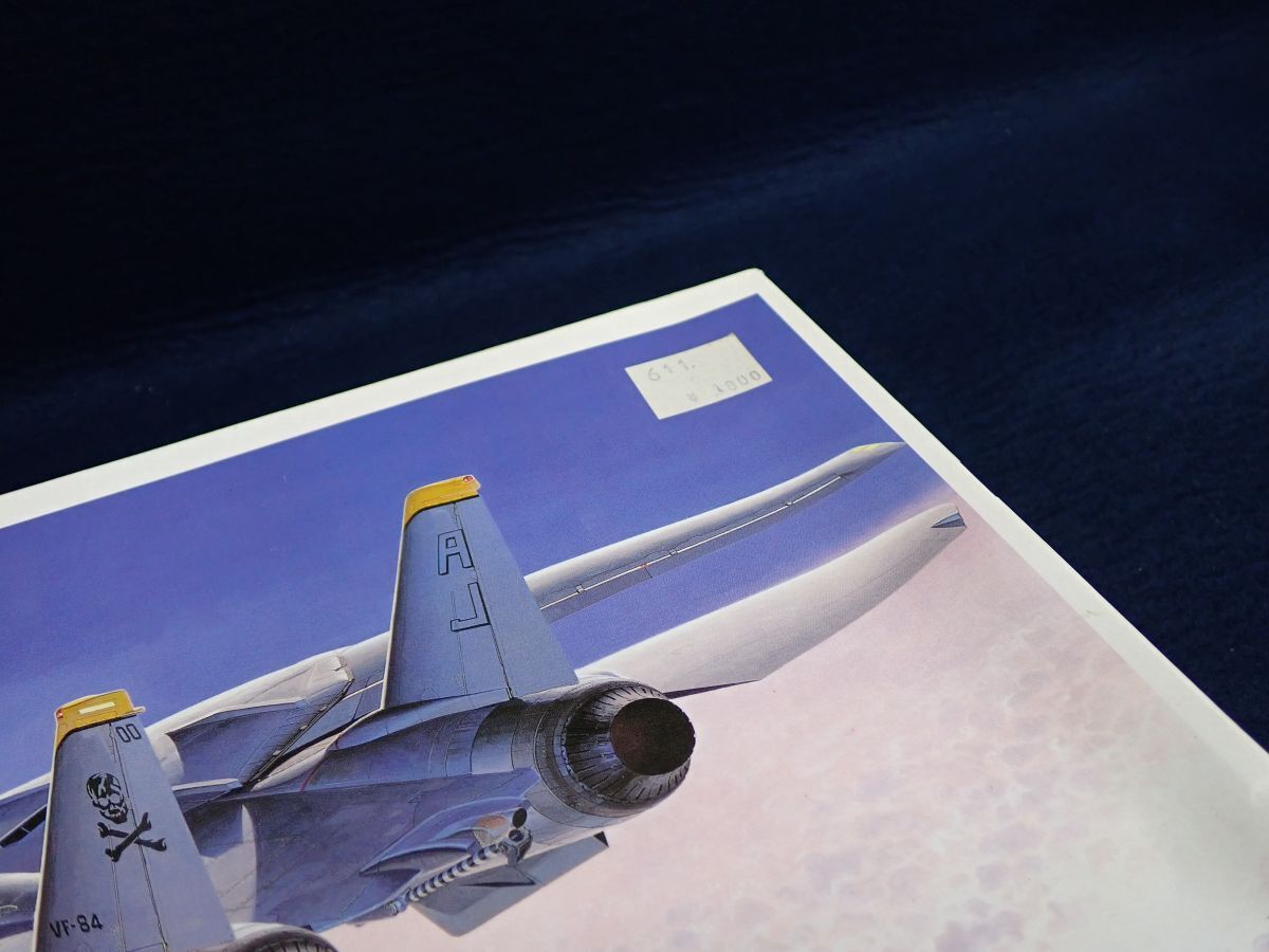 ▼プラモデル108 未組立 Hasegawa F-14A トムキャット 大西洋空母航空団 アメリカ海軍 艦上戦闘機▼ハセガワ/1/72スケールの画像4