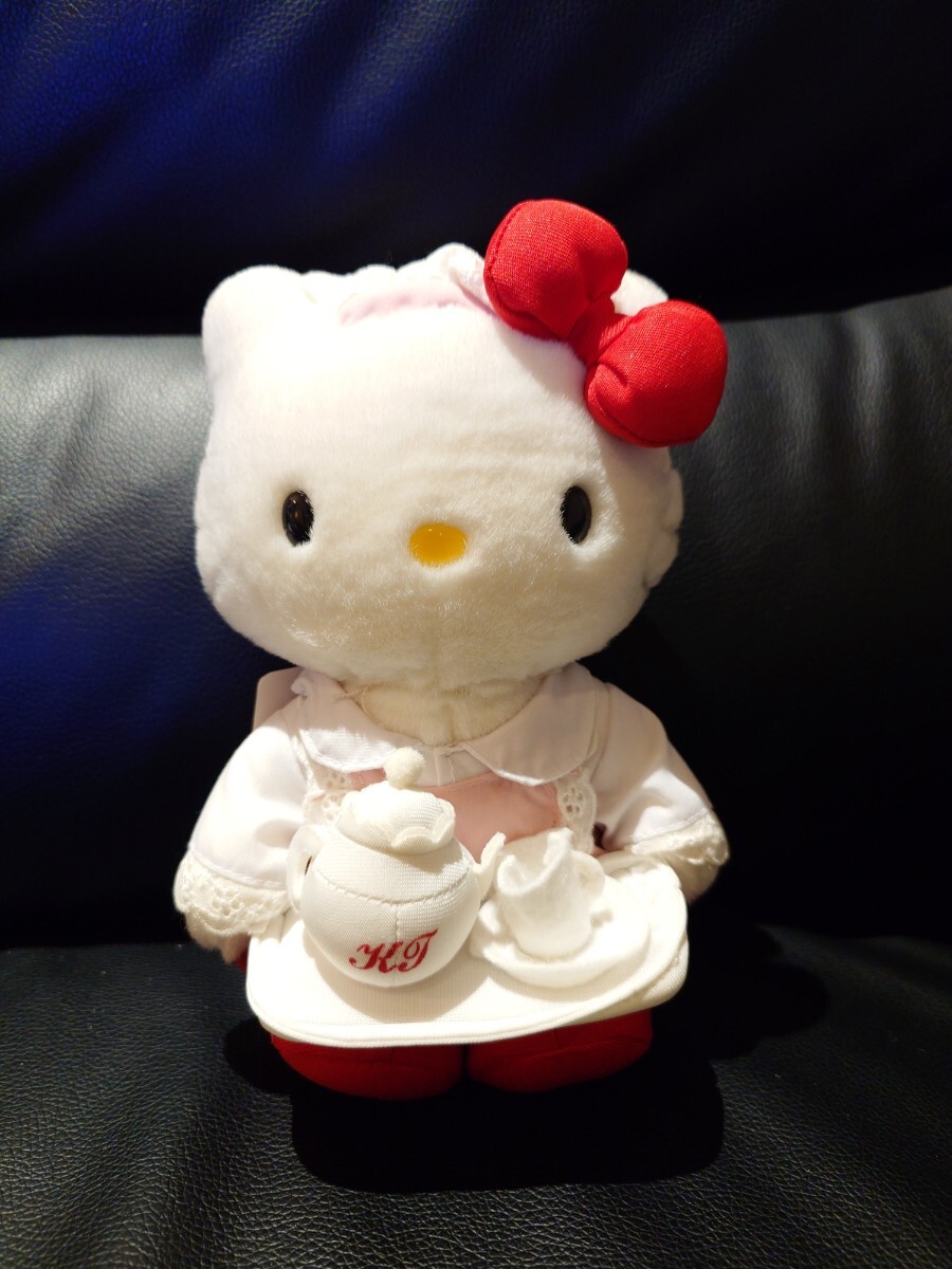 サンリオ キティ 2001年 レストラン限定 ウェイトレス ぬいぐるみ 2001年物レア サンリオ 市販品 レストラン限定 ウエイトレス