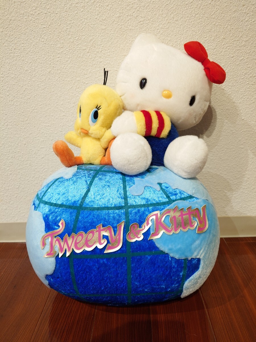 Hello Kitty ぬいぐるみ コレクション 2000ー2002年 2002年物レア サンリオ 市販品 tweety&Kitty キティちゃん