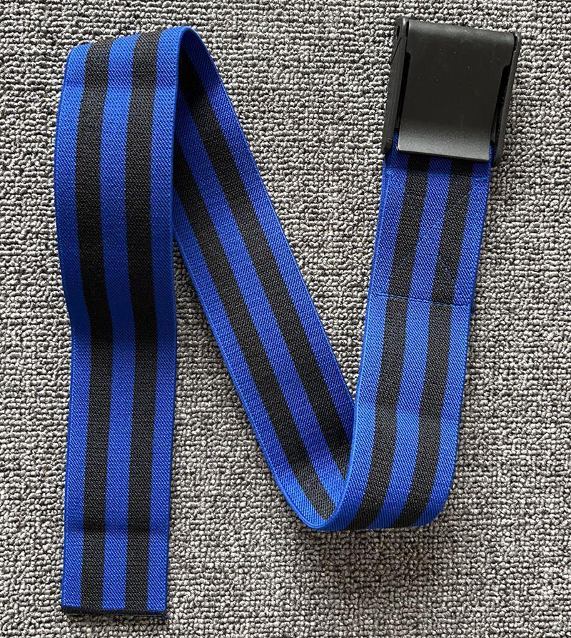 【加圧トレーニング 筋力アップクン アスリートタイプ 腕・脚用セット 中古】 60cm 青 脚用 血流制限トレーニングベルト バンプアップ 加圧