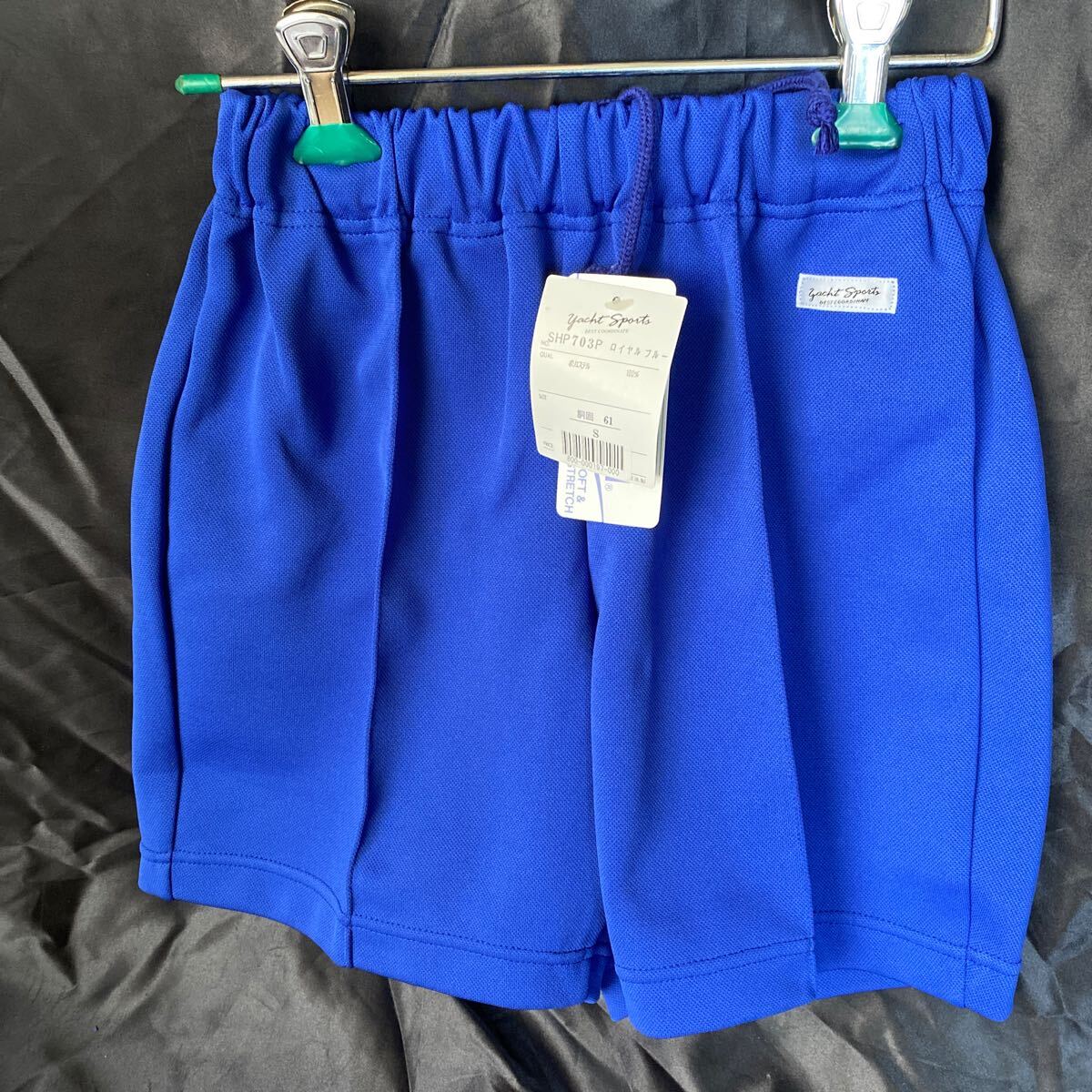 A54【新品未使用】ハーフパンツ *サイズS ブルー スポーツ 運動_画像1