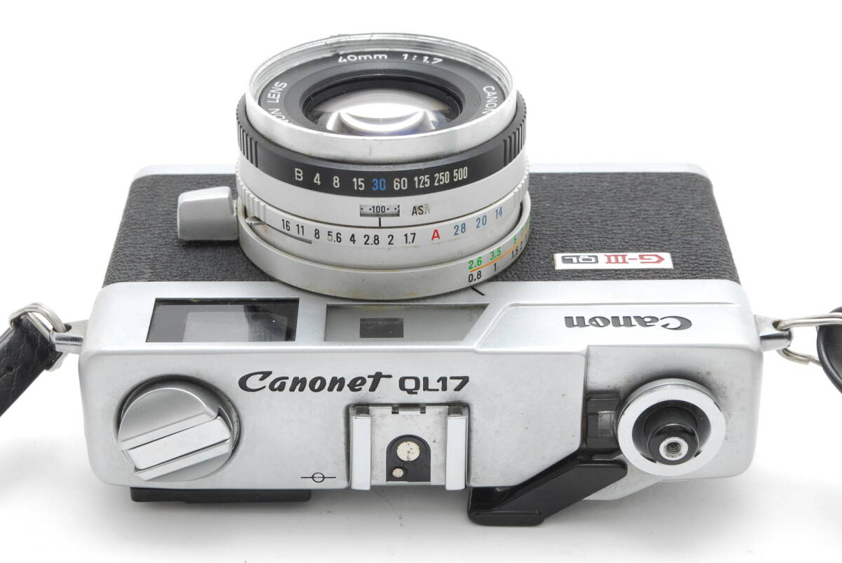 ケース付き】 キャノン Canon Canonet G-III G3 QL17 #0040-Y09JU