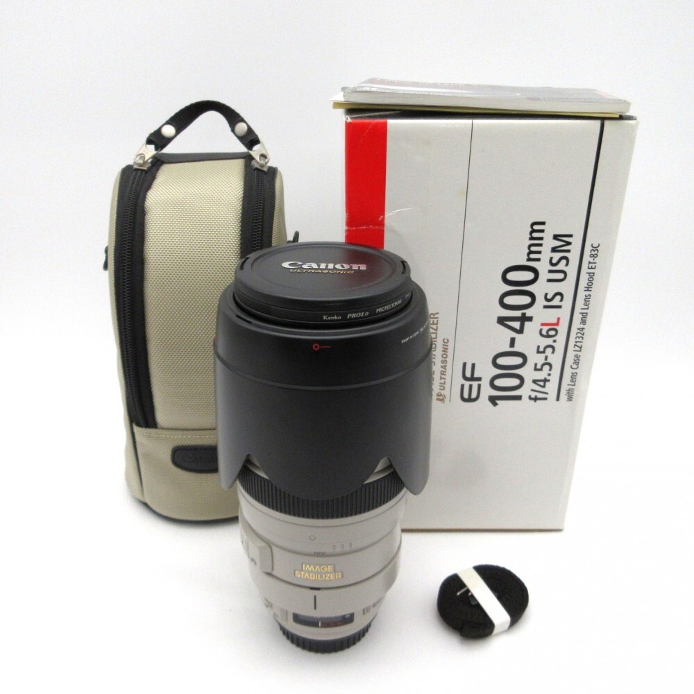 [注意！故障品.ジャンク品]　キヤノン100-400mm望遠レンズ 注意！故障品.ジャンク品] キヤノン100-400mm望遠レンズ