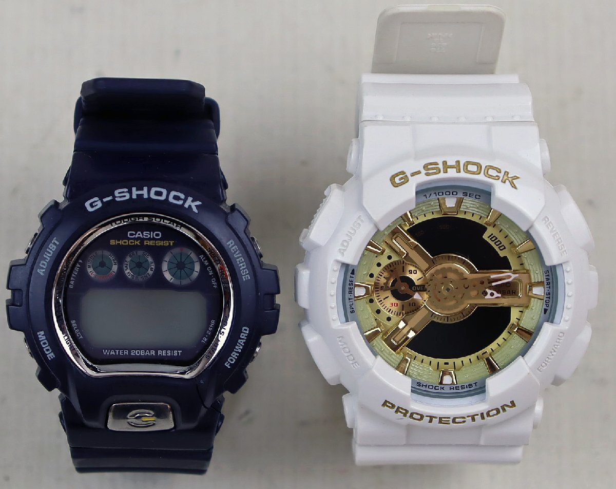 CASIO Baby-G他セット販売【ジャンク品】 S◇ジャンク品◇腕時計 まとめ売り9点セット 『G-SHOCK×2/Baby-G