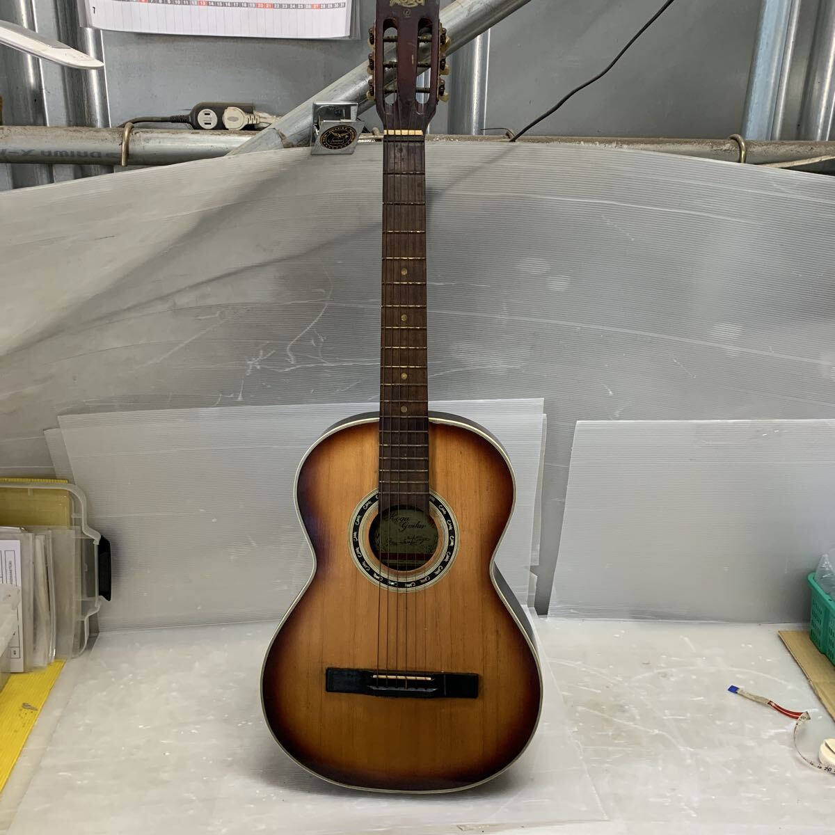 激レア。美品!保存ケース付き!50年以上前の幻のKOGA古賀ギター koga Guitar 古賀ギター アコースティックギター(本体)|売買