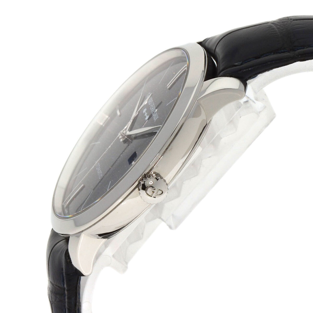 GIRARD-PERREGAUX ジラール・ペルゴ 49555-11-435-BB4A 1966 オリオン アヴェンチュリン 腕時計 ステンレススチール 革 メンズ 中古_画像5