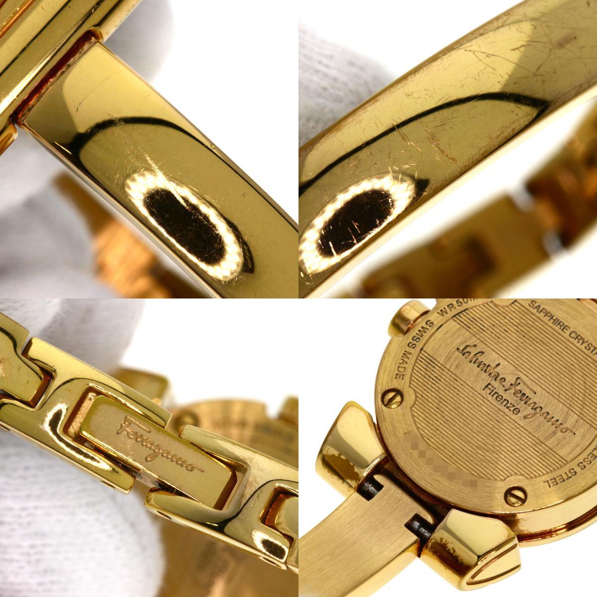 Salvatore Ferragamo Salvatore Ferragamo FR-FQ5050014 gun chi-ni наручные часы GP GP женский б/у 