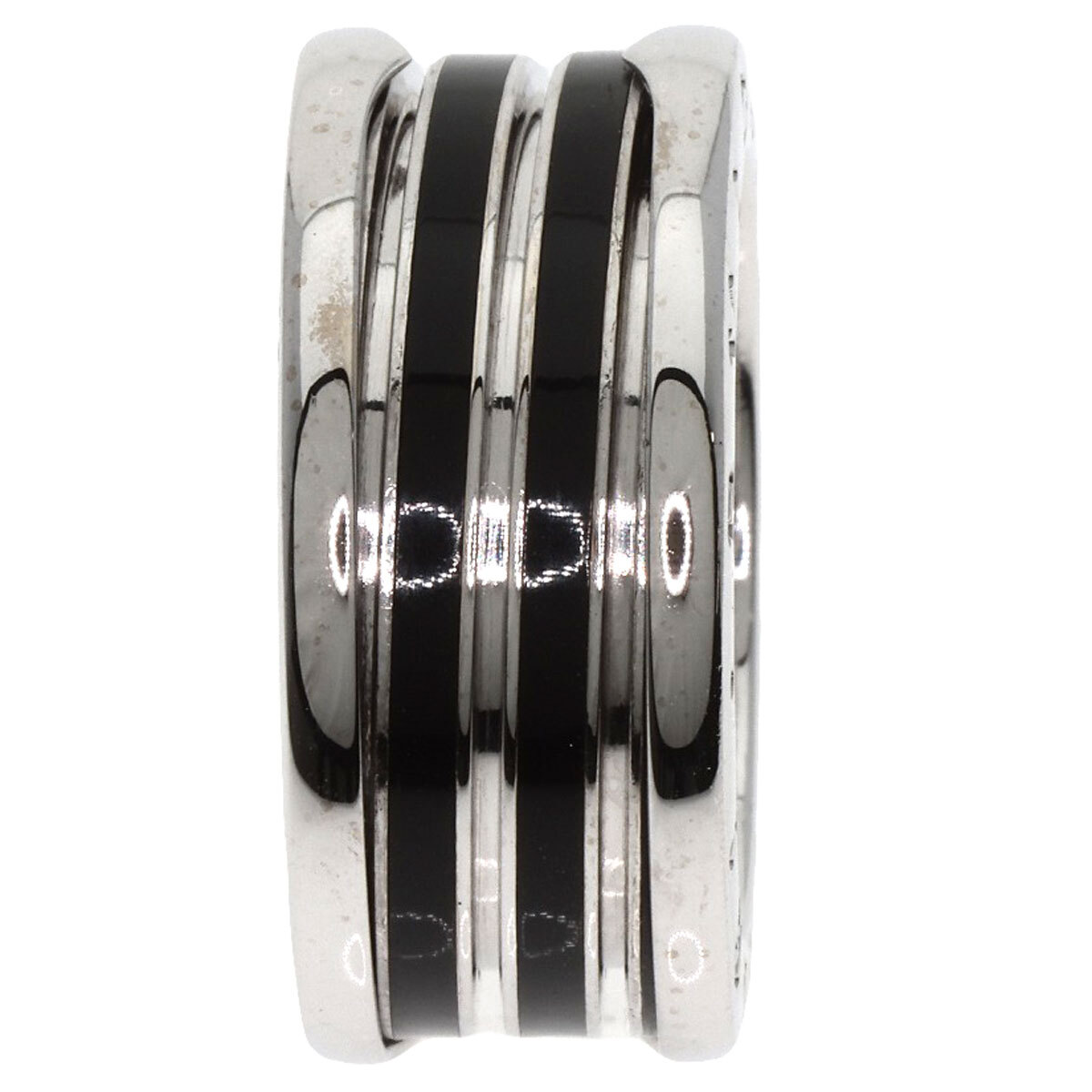 BVLGARI ブルガリ B-zero1 ビーゼロワン 4バンド #58 リング?指輪 K18ホワイトゴールド レディース 中古