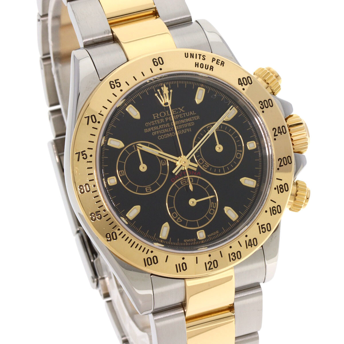 ROLEX ロレックス 116523 コスモグラフ デイトナ 腕時計 ステンレススチール SSxK18YG K18YG メンズ 中古_画像4
