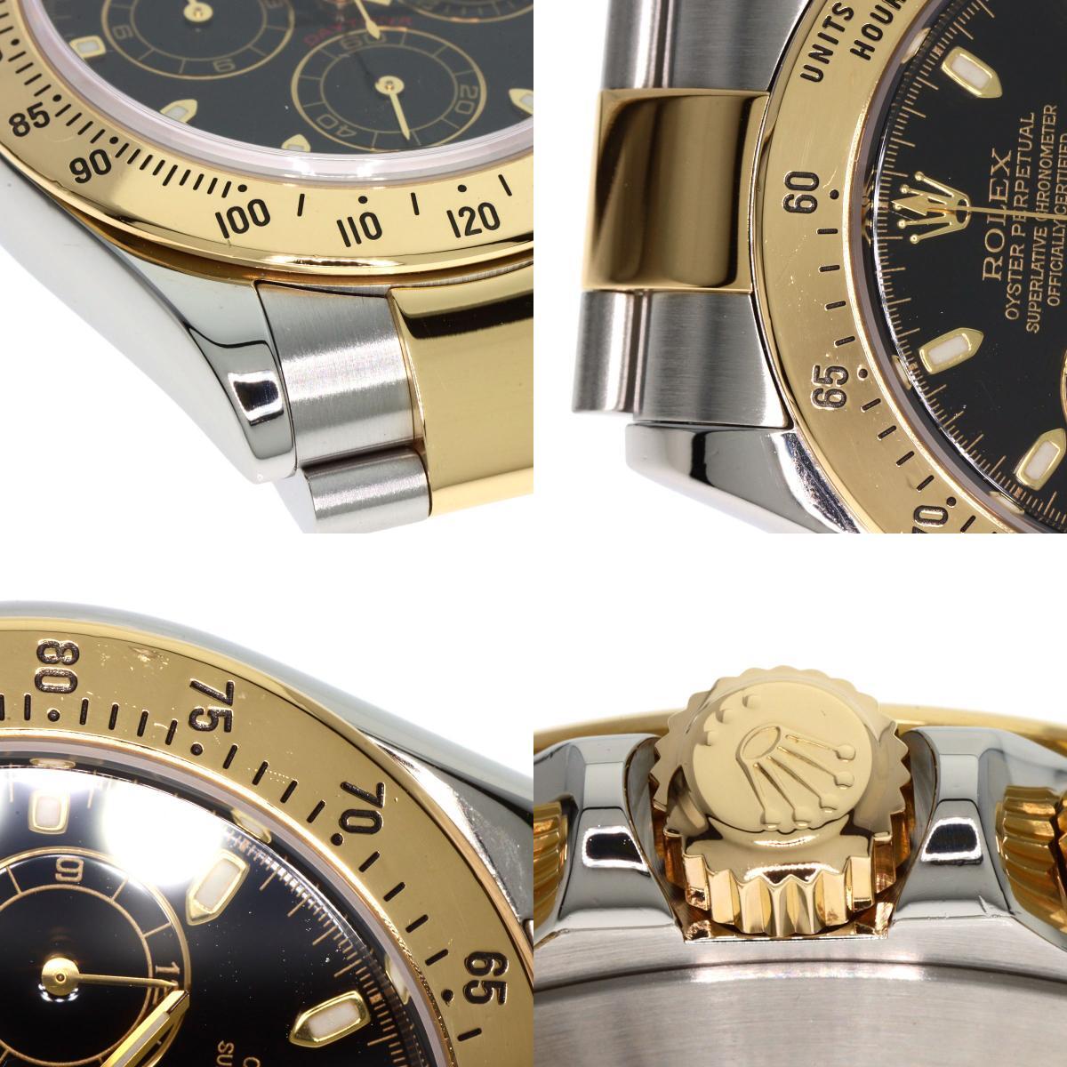 ROLEX ロレックス 116523 コスモグラフ デイトナ 腕時計 ステンレススチール SSxK18YG K18YG メンズ 中古_画像8