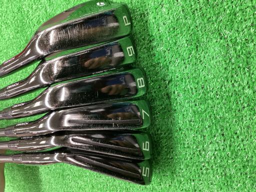 テーラーメイド Taylormade TM アイアンセット P?790 BLACK(2021) Taylor Made P?790 BLACK(2021) 6S フレックスS 中古 Cランク
