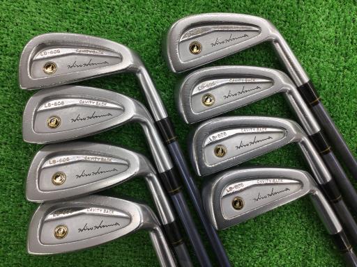 ホンマゴルフ ホンマ アイアンセット 606 (黒七寶) LB-606 黒七寶 8S フレックスその他 中古 Dランク
