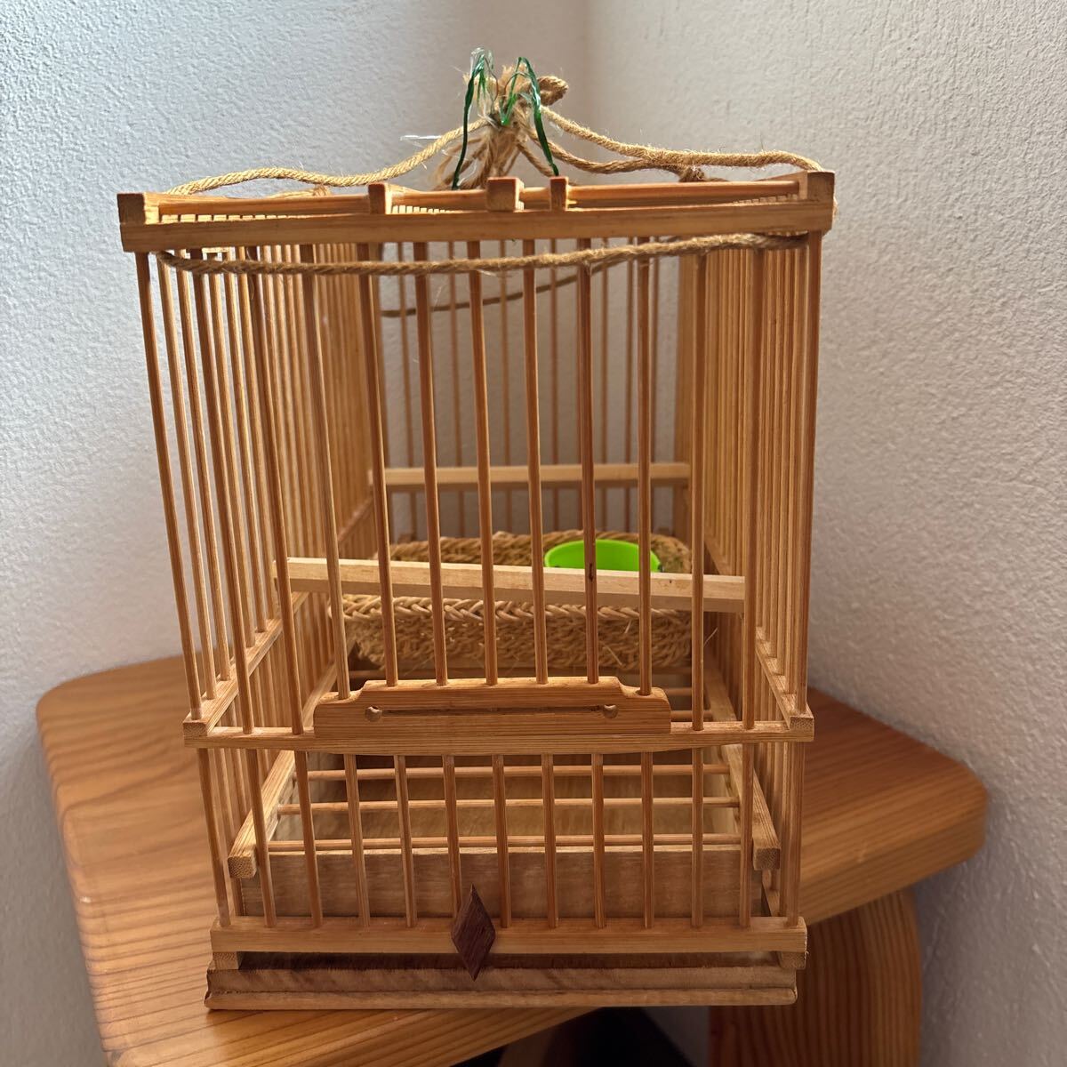 昭和レトロポップ 鳥かご 鳥かご 竹製 竹細工 鳥籠 レトロ 昭和レトロ(鳥かご)|売買され
