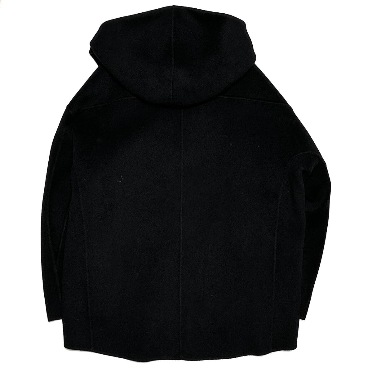 PIERRE HARDY VN01CALFMULTITIEANDDYEBLACK 関税送料込 定価8 3万 ATTACHMENT カシミア混ダブルフェイスビーバー