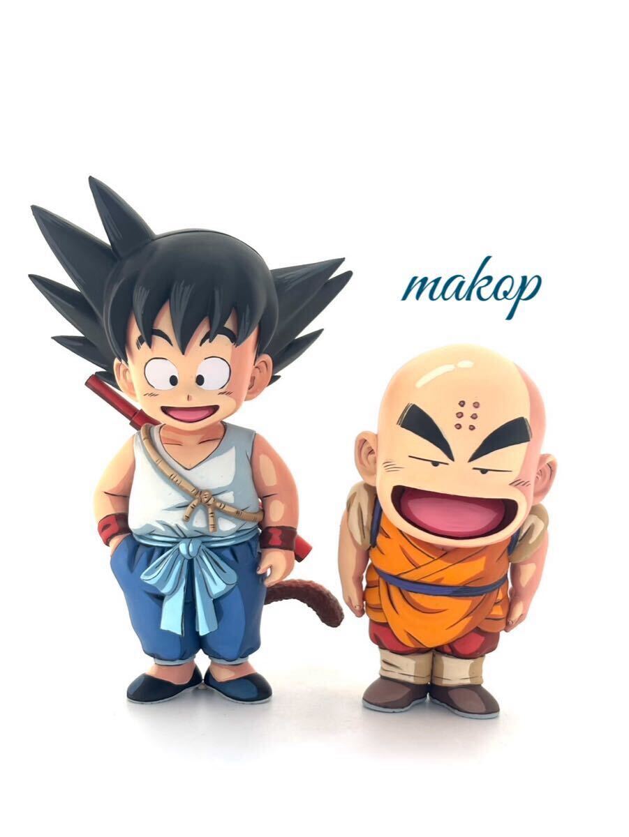 ドラゴンボール 孫悟空&クリリン 2次元リペイントフィギュア 一番くじ 二次元 ドラゴンボール DRAGON BALL 一番くじ EX 孫悟空修行編 A