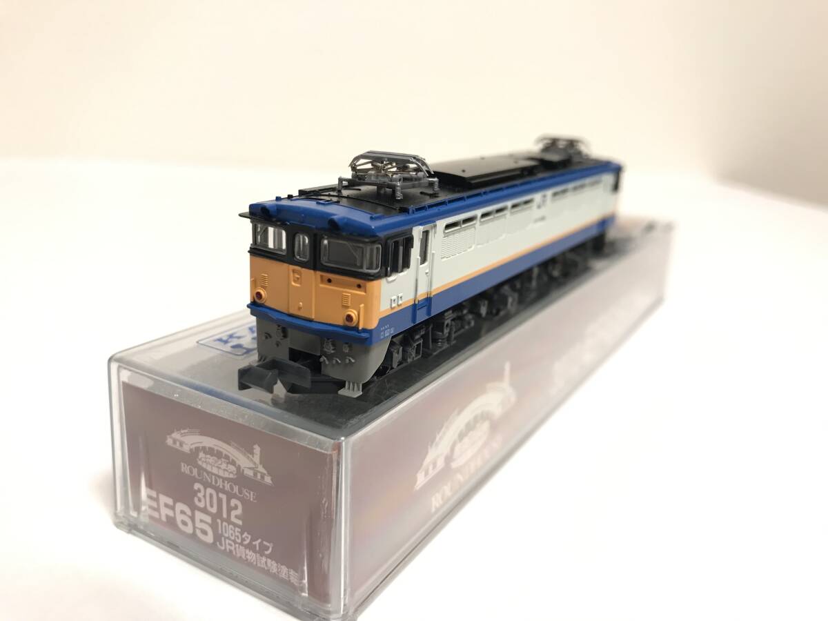 ホビーセンターカトー 3012 EF65 1065 タイプ JR貨物試験塗装 ☆KATO(ラウンドハウス) 3012 EF65 1065タイプ JR貨物試験塗装