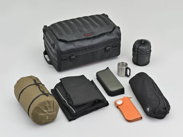 ヘンリービギンズ(Henly Begins) 48154 DH-771 2WAYシートバッグ(2) ターポリン 30L バイク カバン 収納_画像4