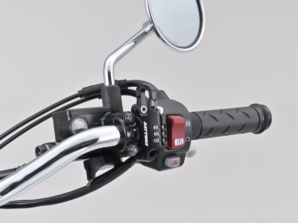 デイトナ 42183 スレンダーヘルメットロック ダイヤルタイプ ケーブルなし 汎用品 ヘルメットロック ヘルメットパーツ_画像4