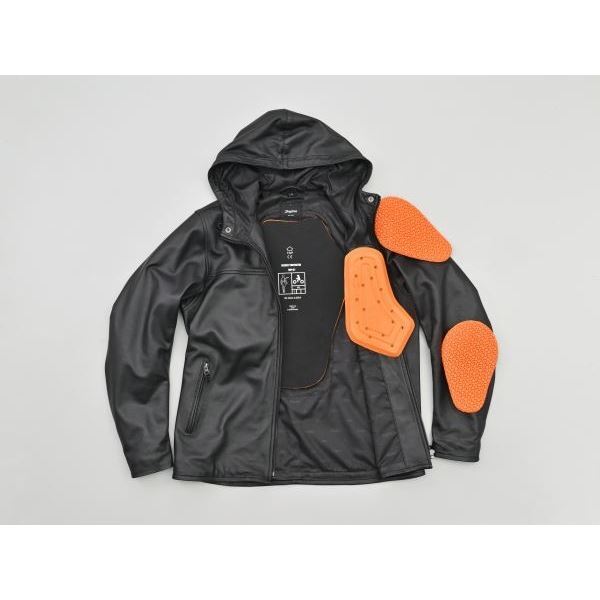 デイトナ 47996 DJ-020 ルーティーンレザージャケット ブラック S バイク 春 秋 プロテクター_画像5