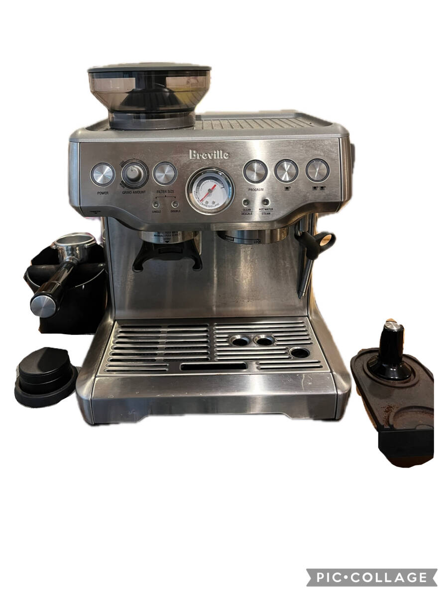 Breville エスプレッソマシン ステンレス 家庭用 エスプレッソマシン ブレビル シングルボイラー Breville