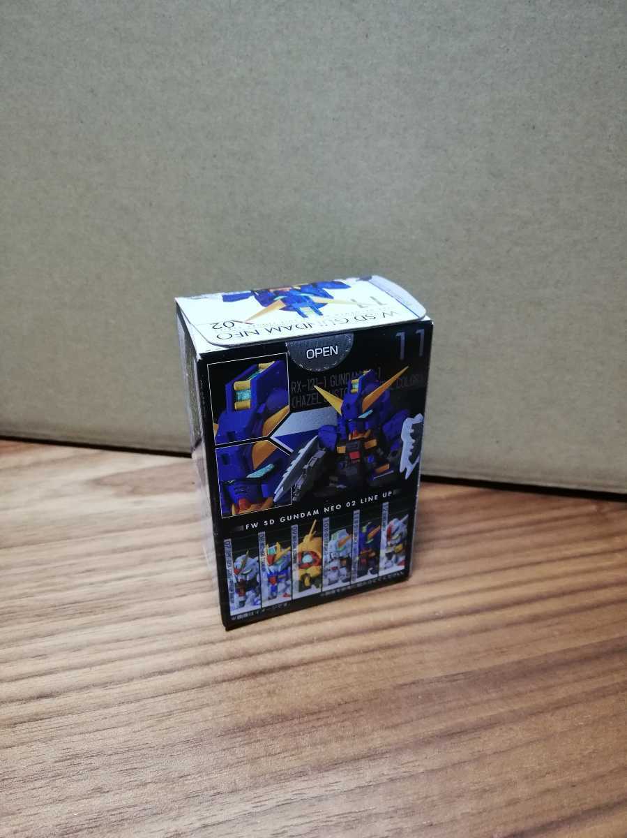 ★新品未開封品★FW SD ガンダムNEOネオ02 RX-121-1 ガンダムTR-1 ヘイズル改 実戦配備カラー仕様 フィギュア★_画像3