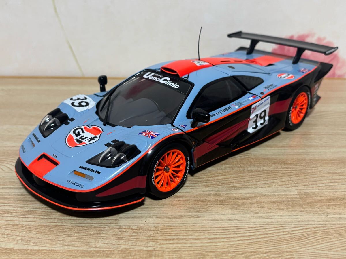 希少 特注品 1/18 マクラーレン F1 GTR BMW ルマン 送料無料 1/18 マクラーレン F1 GTR ルマン 1997 レーシングカー