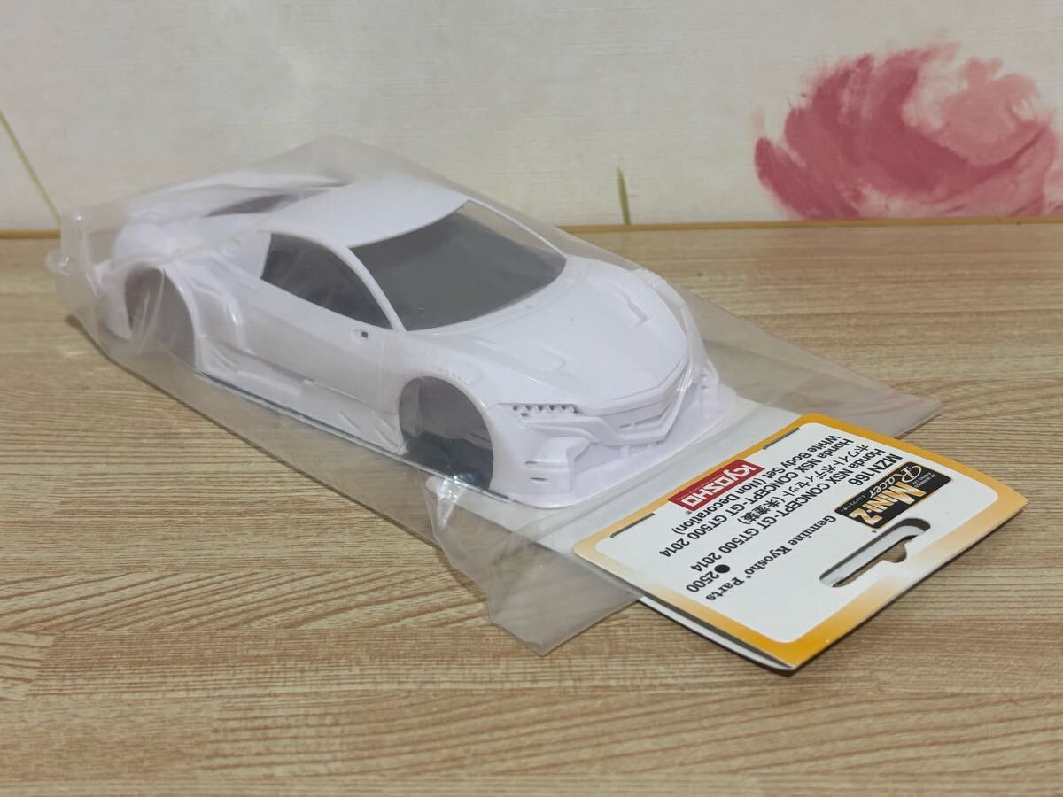 京商 ミニッツ ホンダ nsx コンセプト gt 2014 ホワイトボディー塗装 送料無料 京商 ミニッツレーサー ホンダ NSX コンセプト GT