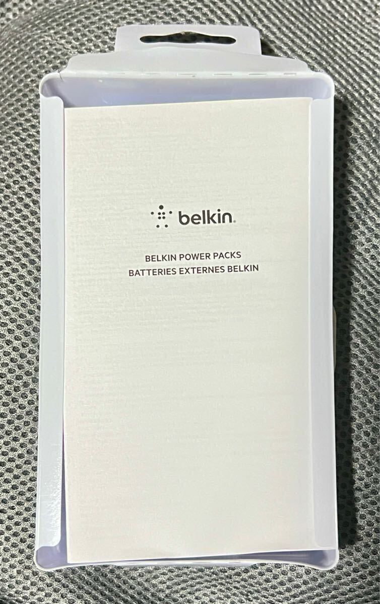 【belkin】ベルキン　モバイルバッテリー　「Power bank」5K with Lightning Connector+ Cable Made for iPhone/iPad 5000mAh White _画像3