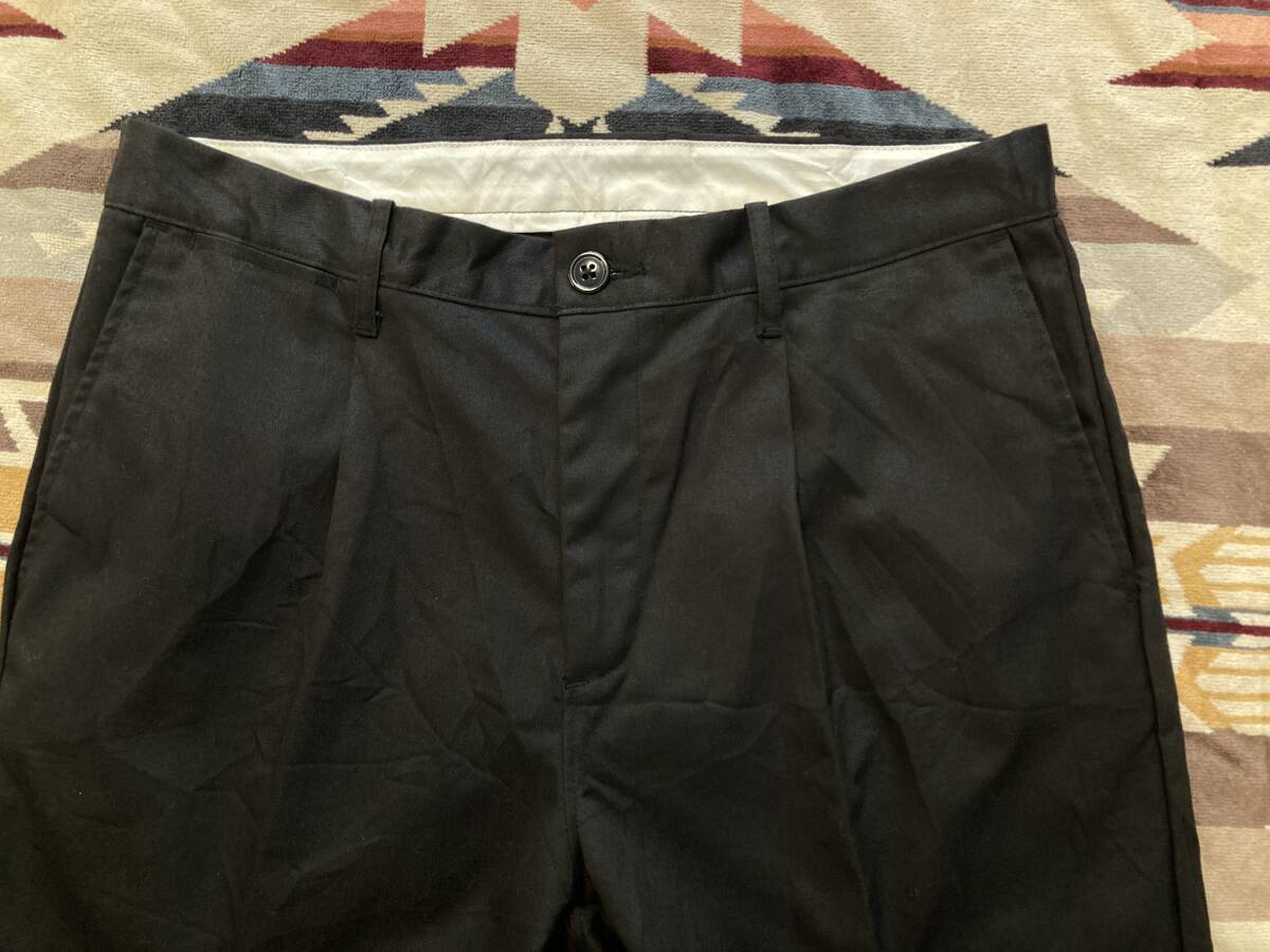 ★美品 NEIGHBORHOOD ネイバーフッド テーパードパンツ M 日本製 ブラック MADE IN JAPAN_画像3