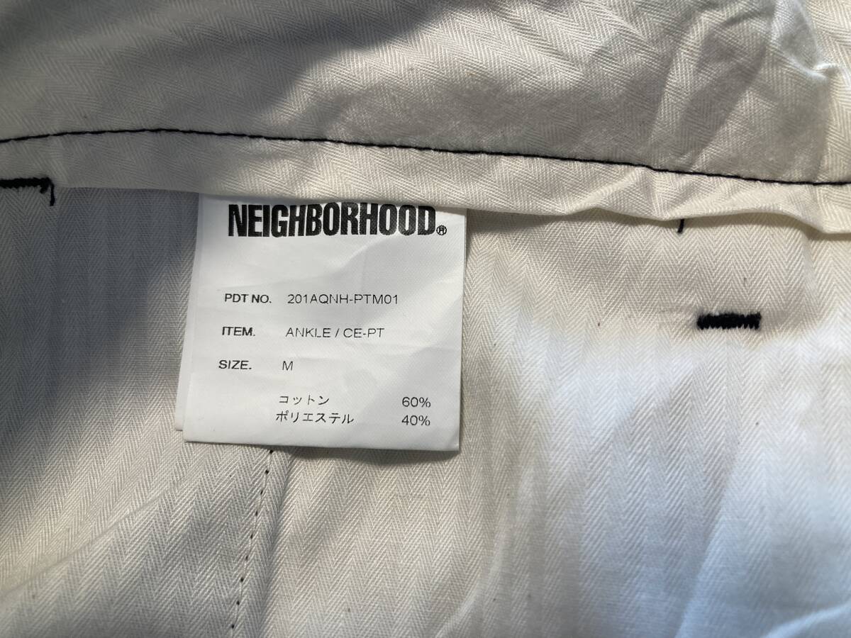★美品 NEIGHBORHOOD ネイバーフッド テーパードパンツ M 日本製 ブラック MADE IN JAPAN_画像8