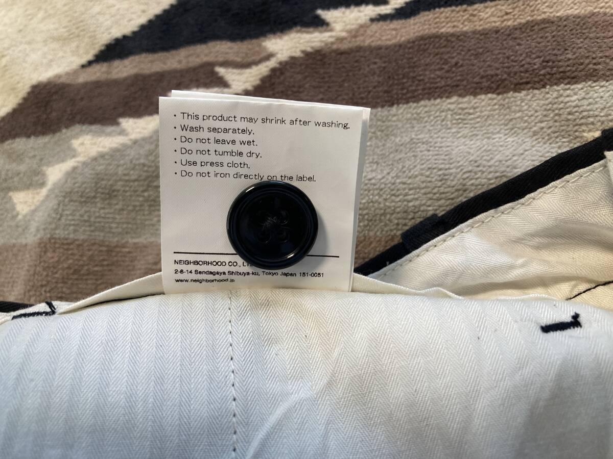 ★美品 NEIGHBORHOOD ネイバーフッド テーパードパンツ M 日本製 ブラック MADE IN JAPAN_画像9