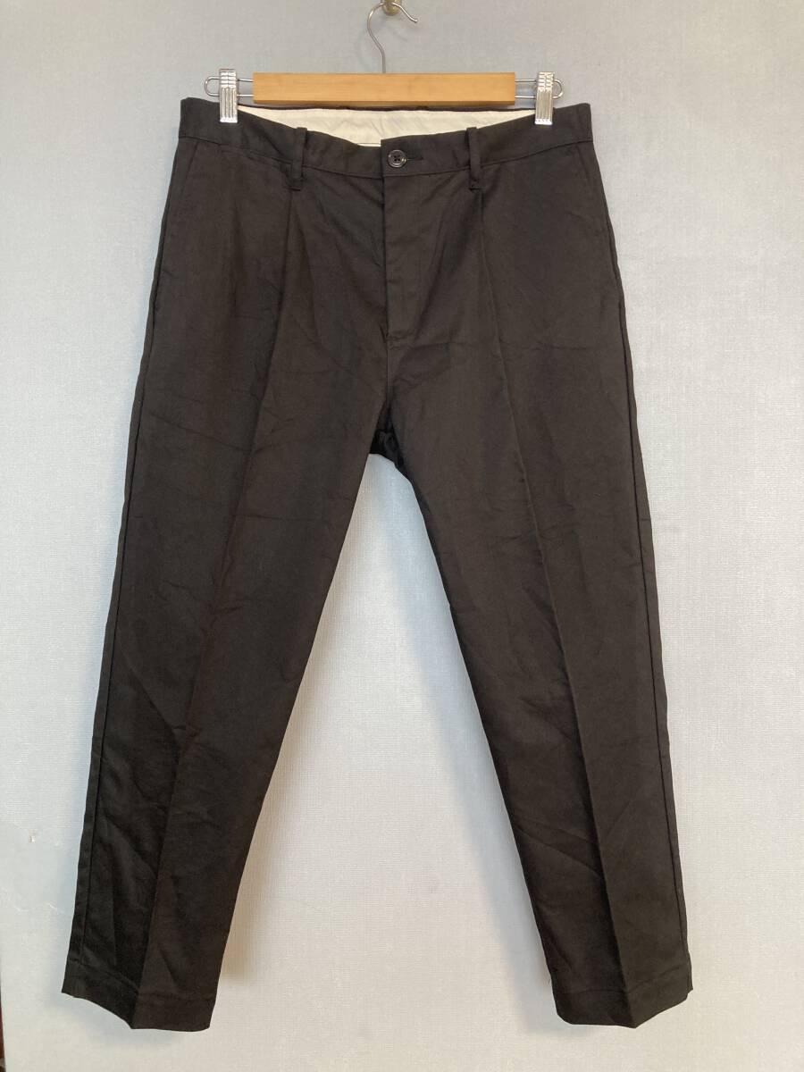 ★美品 NEIGHBORHOOD ネイバーフッド テーパードパンツ M 日本製 ブラック MADE IN JAPAN_画像1
