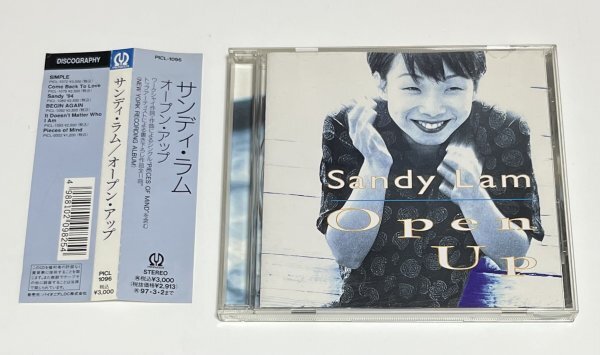 サンディ・ラム/オープン・アップ 2025，格安 【帯付き 国内盤】 サンディ・ラム CD オープン・アップ