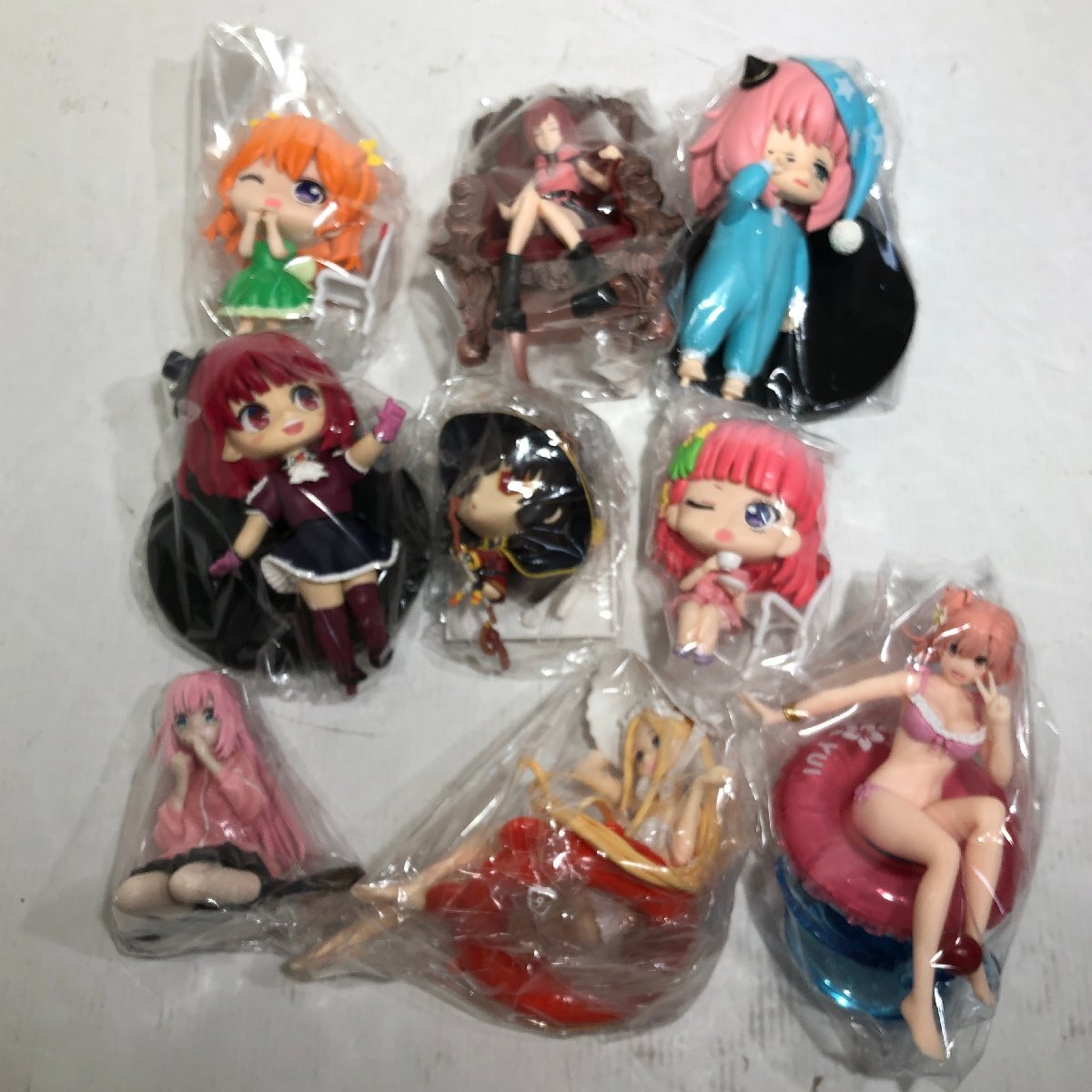 【1円～】ジャンク 少年漫画系 フィギュア 箱なし 大量まとめ 鬼滅 ドラゴンボール SPY×FAMILY 呪術 転スラ ハガレン 他【ジャンク品】